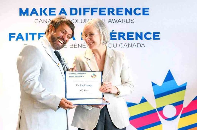 Dentist honoured at volunteer award ceremony as ‘community leader’ post image