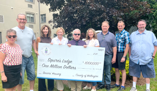 Guelph/Eramosa celebrates  $1 million in funding for Squires Lodge expansion post image