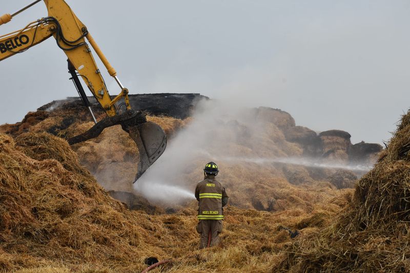 Large storage shed destroyed by fire Sunday night post image