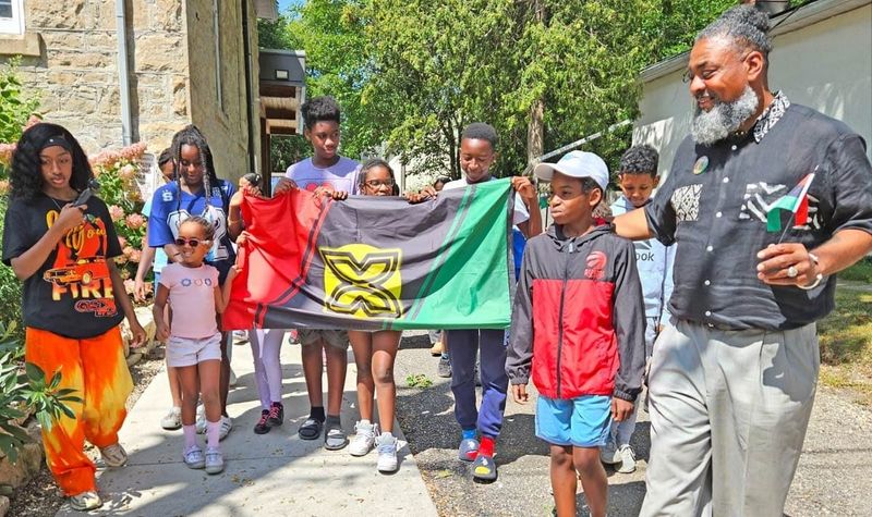 Guelph Black Heritage Society raises Emancipation flag post image