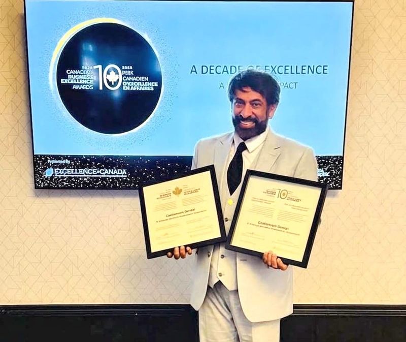 Another award for Raj Khanuja post image