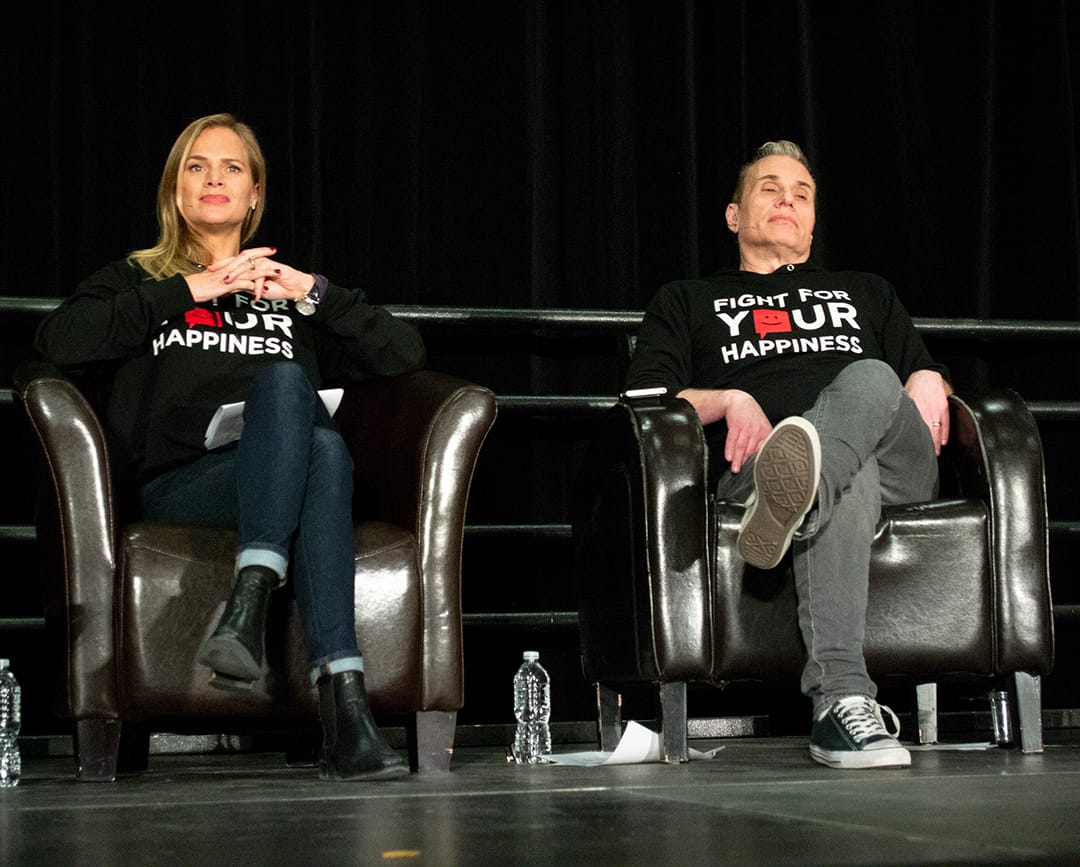 Landsberg, Hedger host frank discussion on mental health