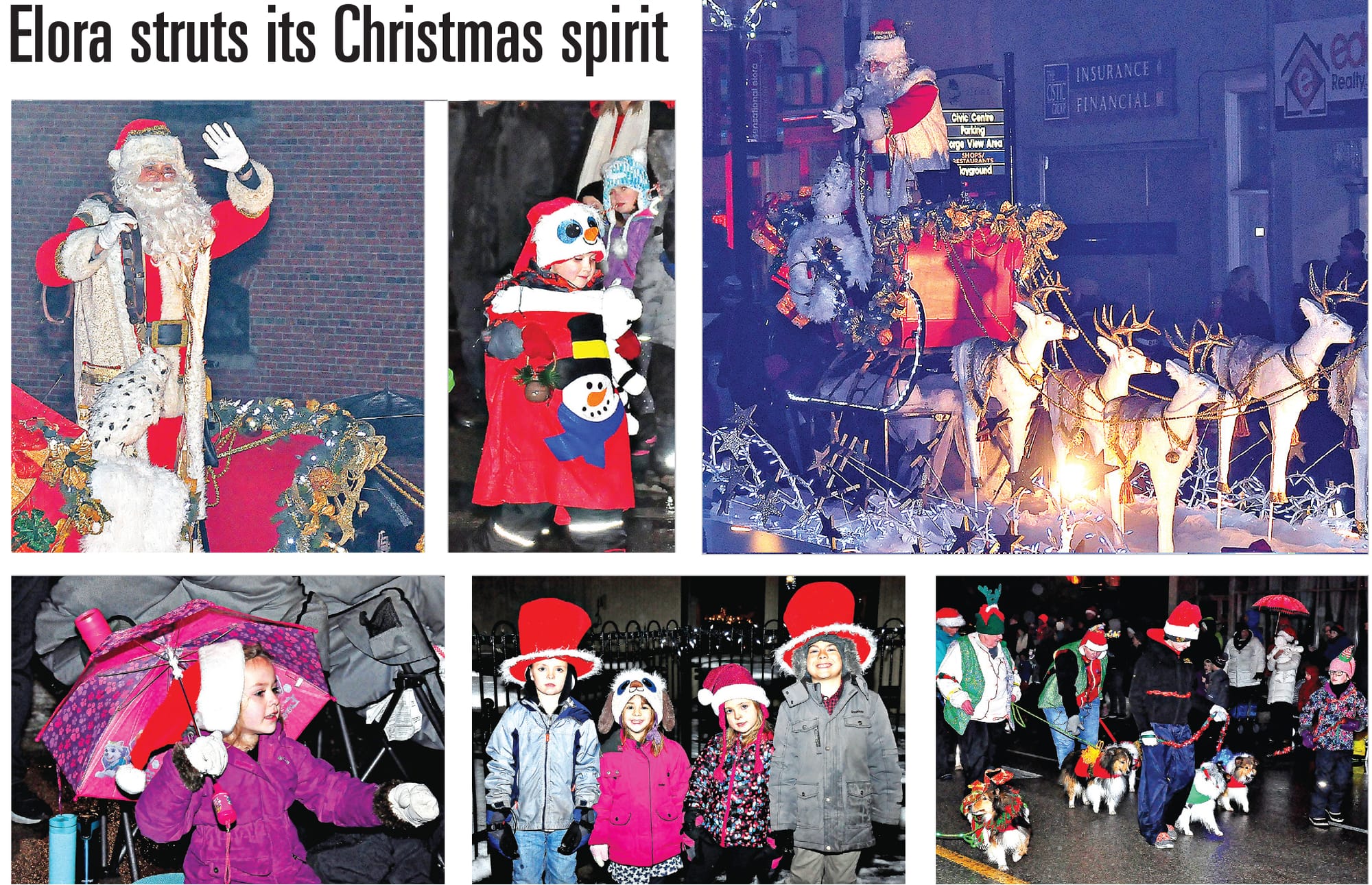 Elora Christmas spirit shines through