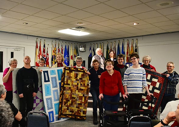 Quilt donation