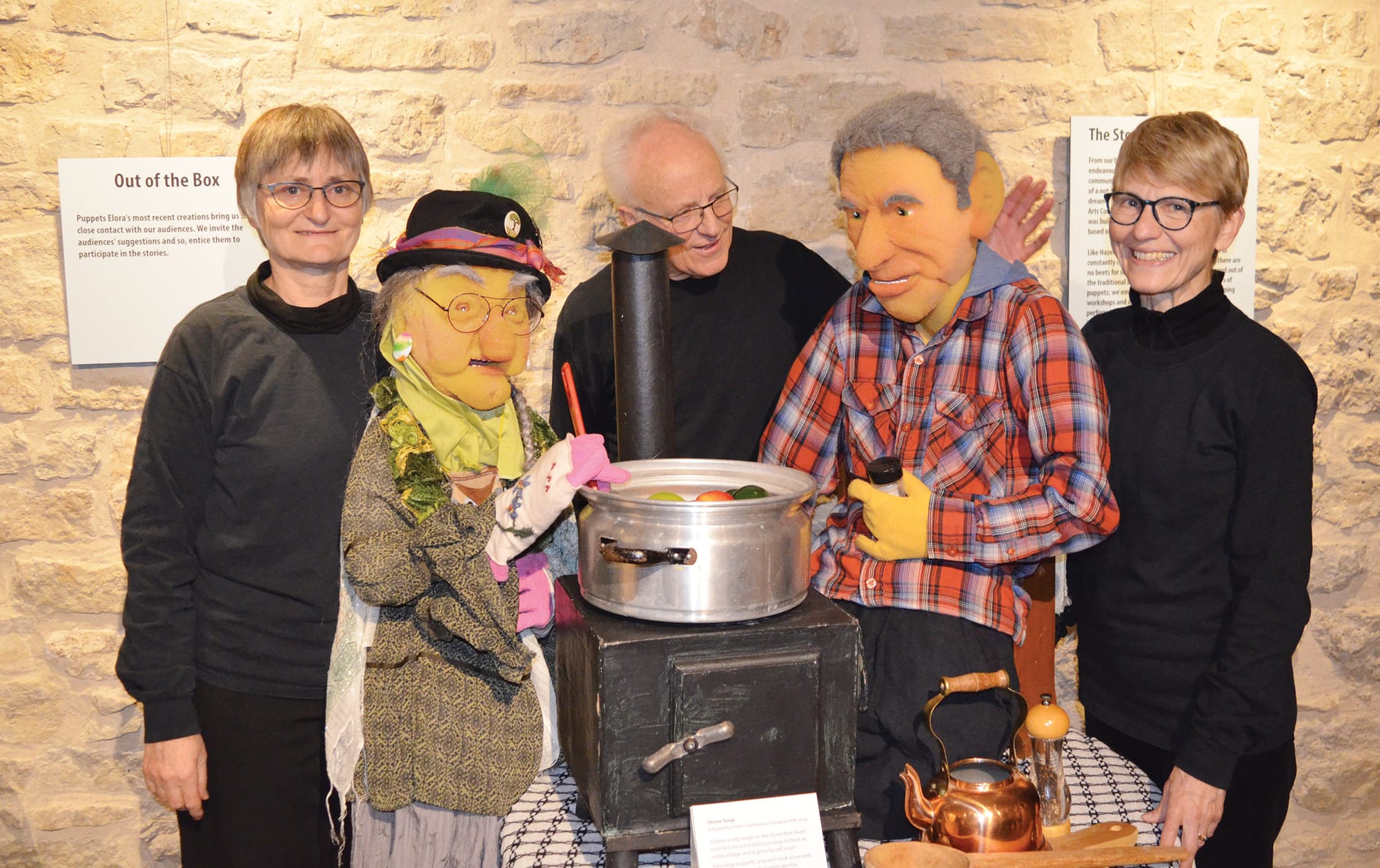Puppets come to life  at museum exhibit