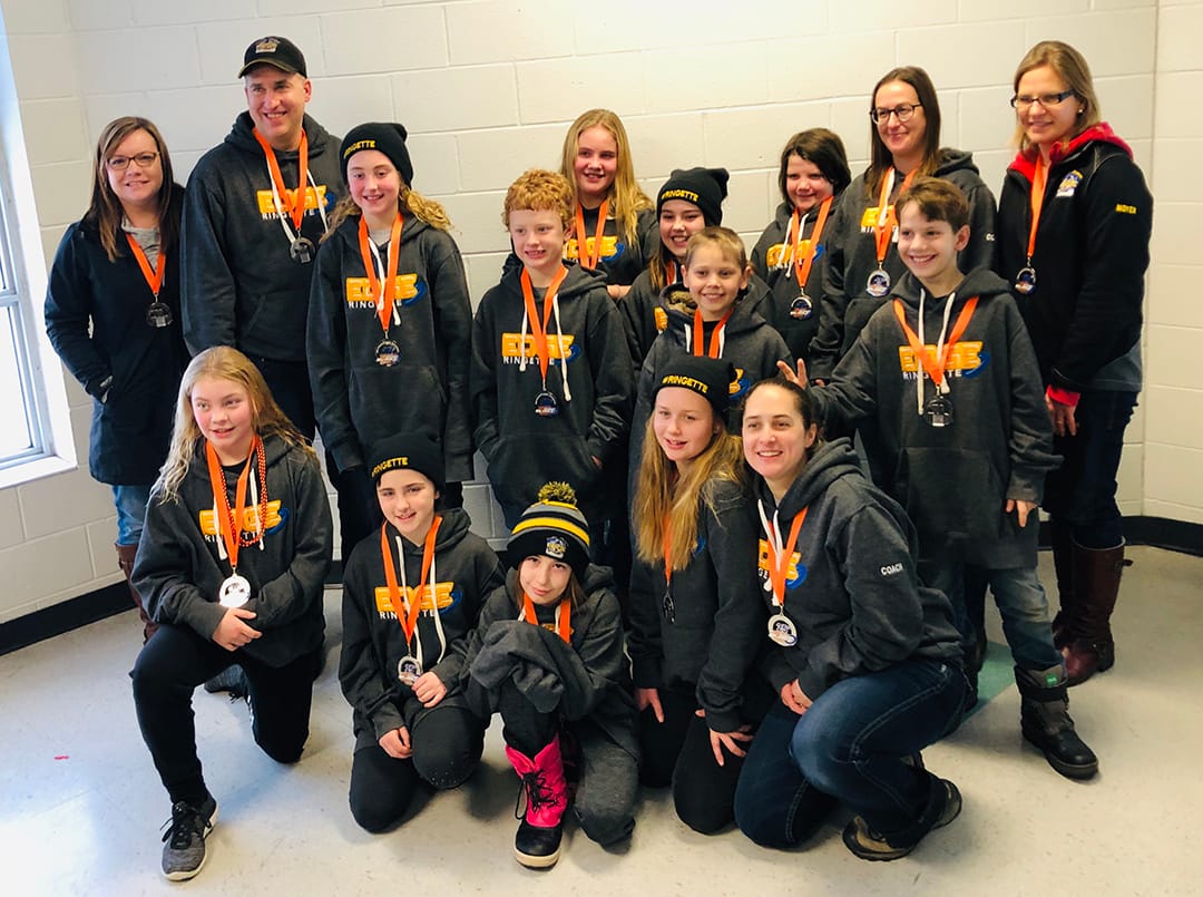 Ringette silver medal