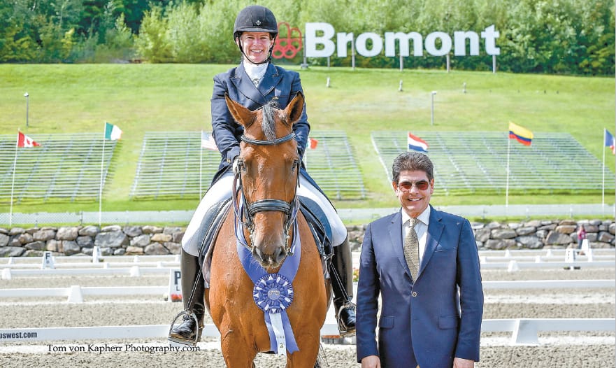 Local grand prix dressage competitor talks competing and breeding
