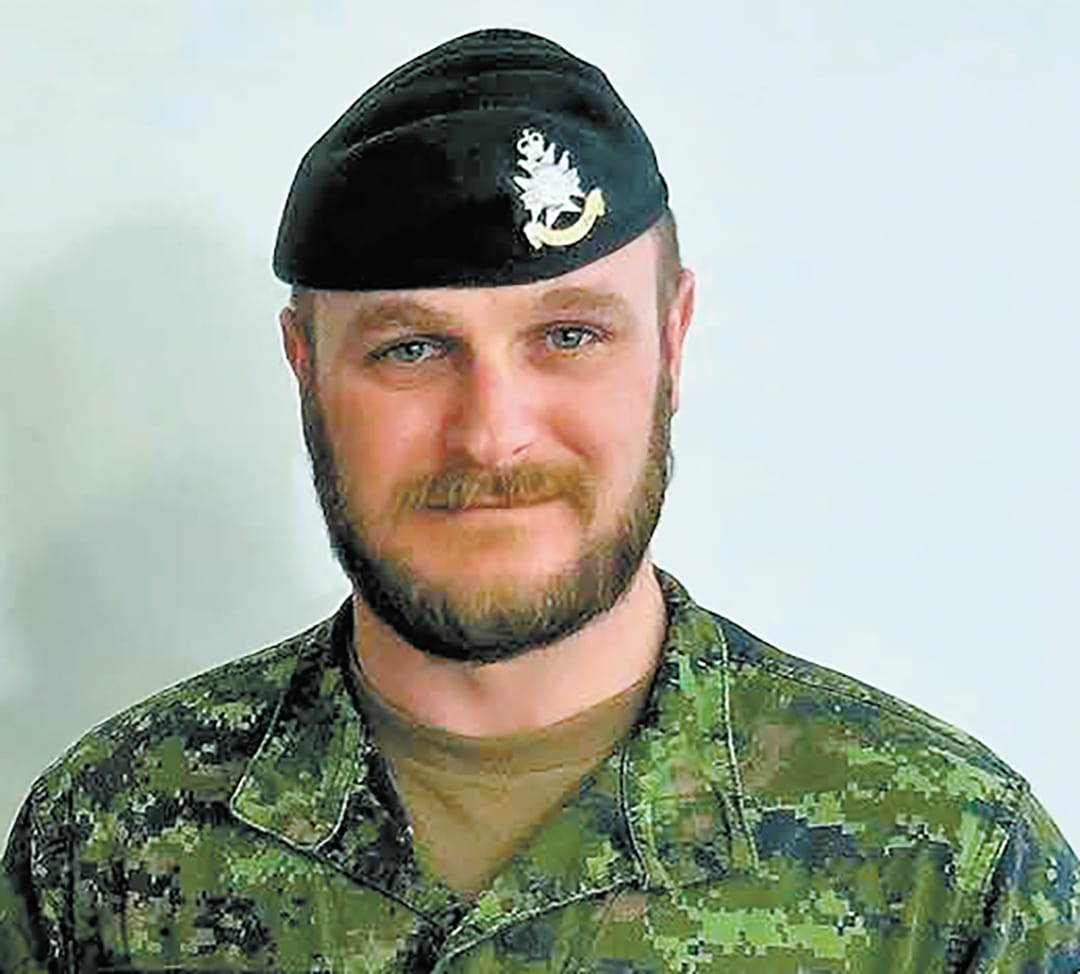 Mount Forest soldier recognized for helping stabilize suicide crisis