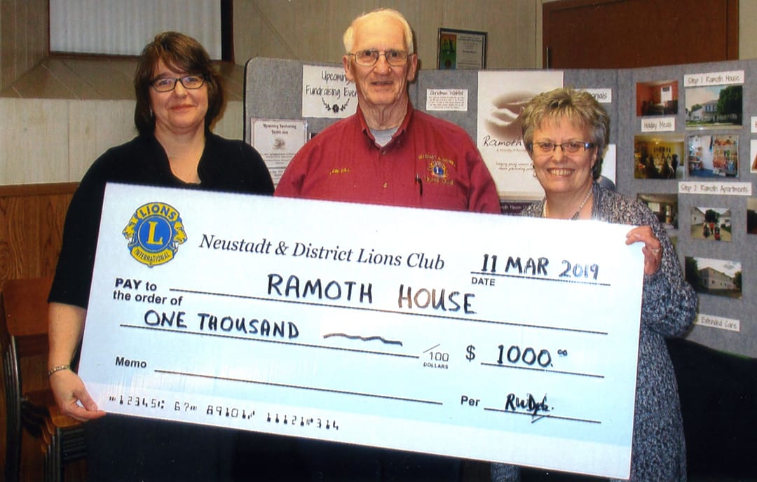 Ramoth House donation