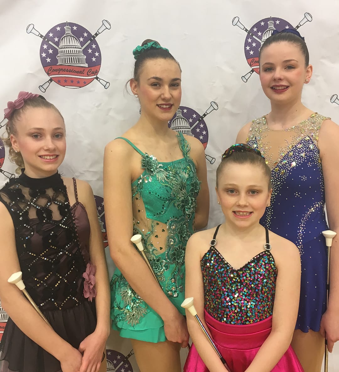 Twirlers compete in Bel Air, Maryland