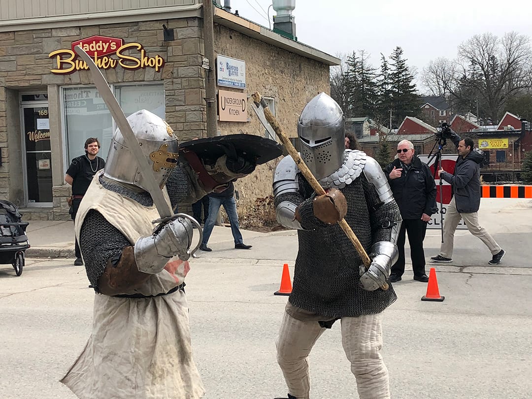 Medieval clash