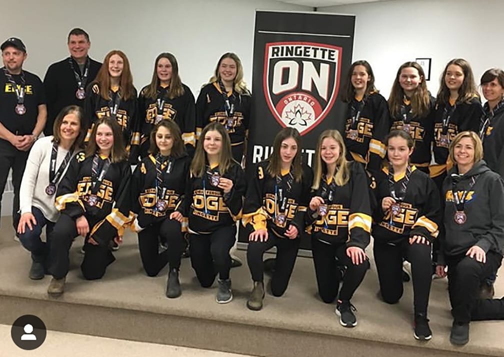 Elora Fergus ringette team wins provincial bronze
