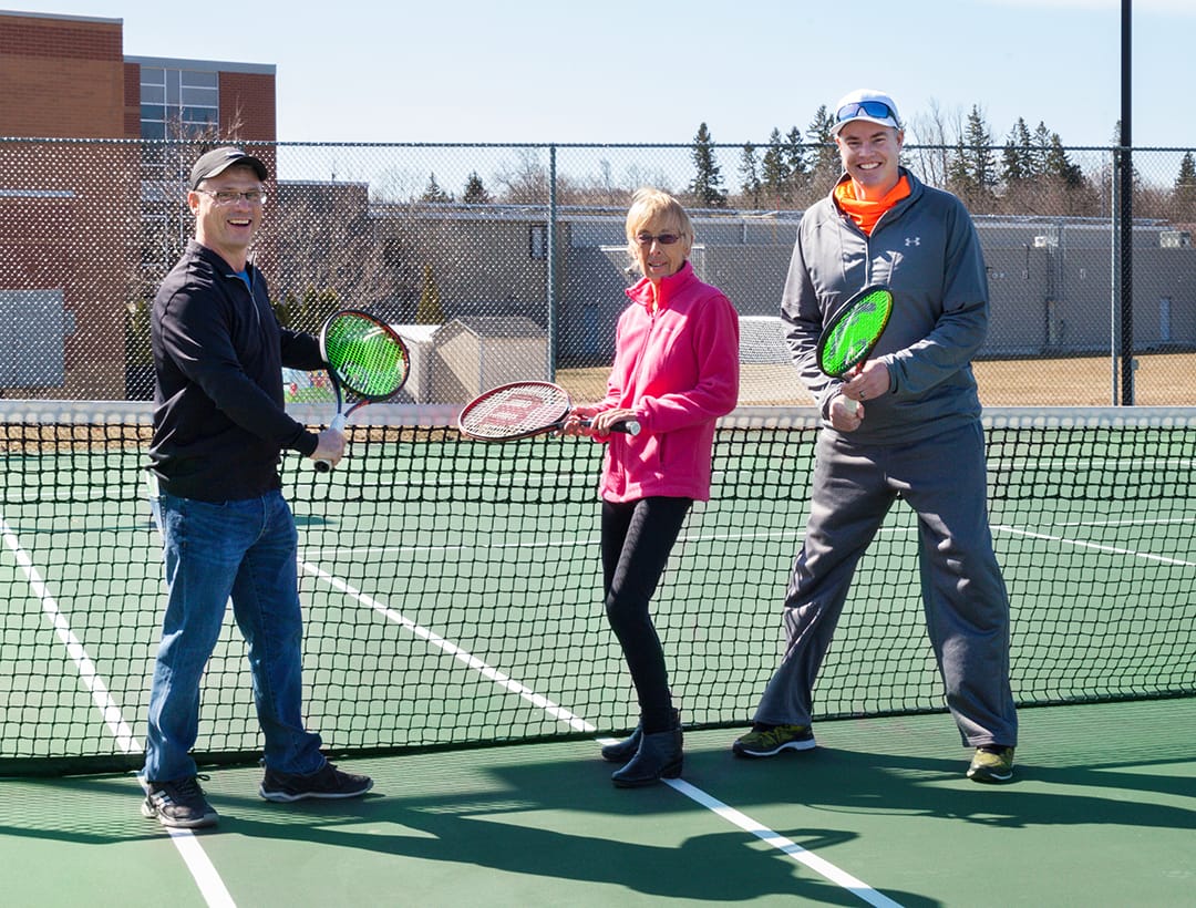 Registration day for the Erin Tennis Club