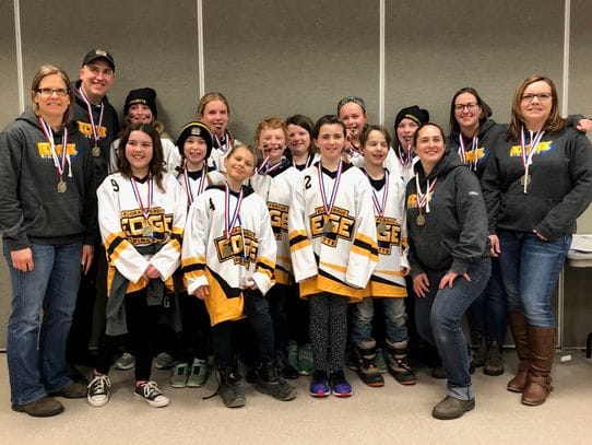 Ringette gold medal