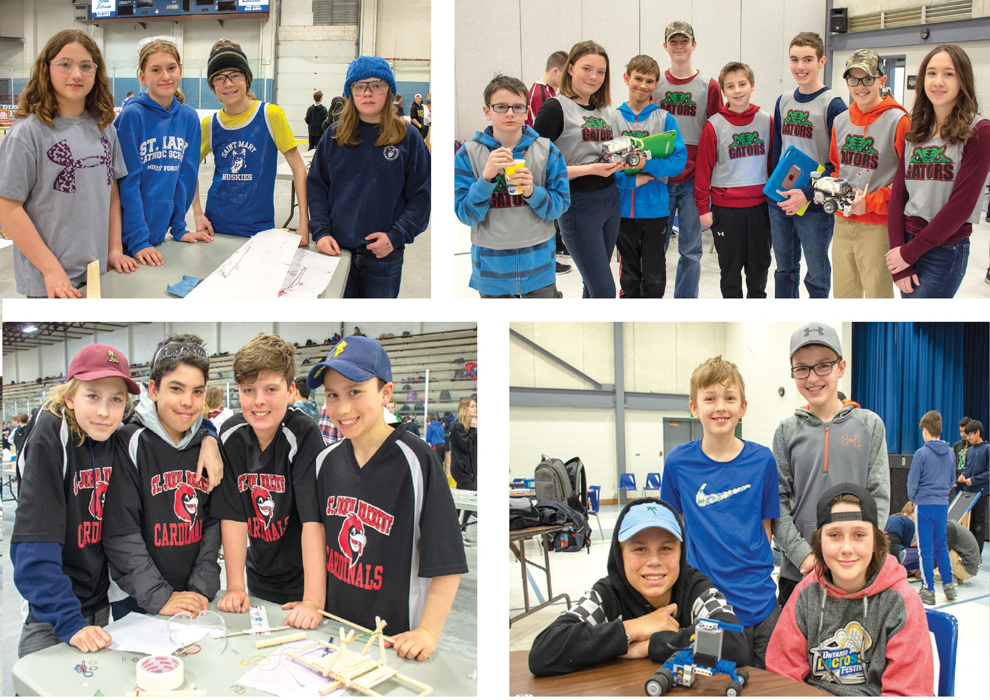 Wellington Catholic students at regional skills competition