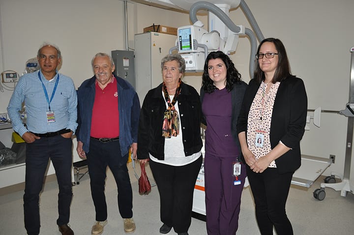 New X-ray machine at Louise Marshall Hospital