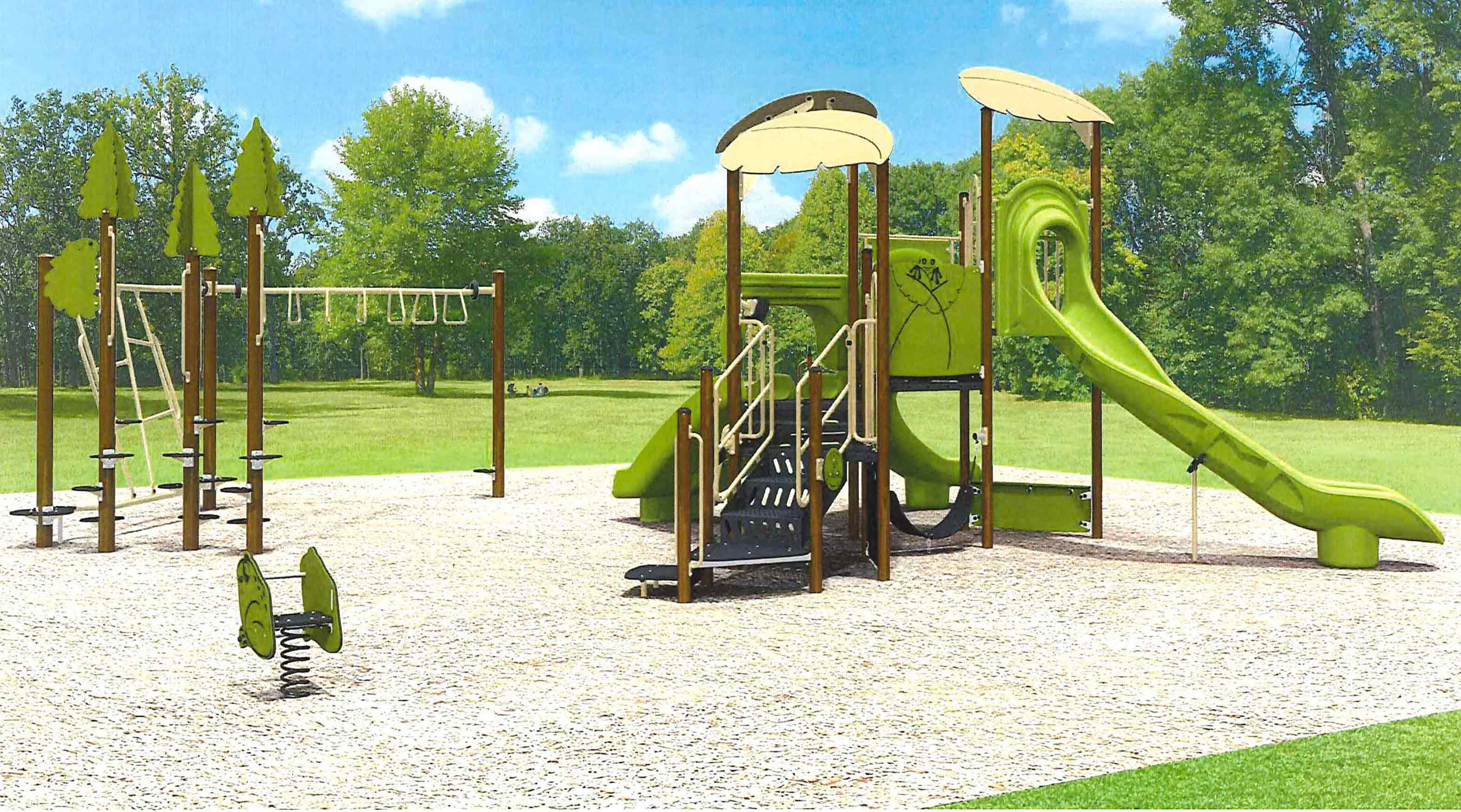Three parks in Fergus to receive new playground equipment