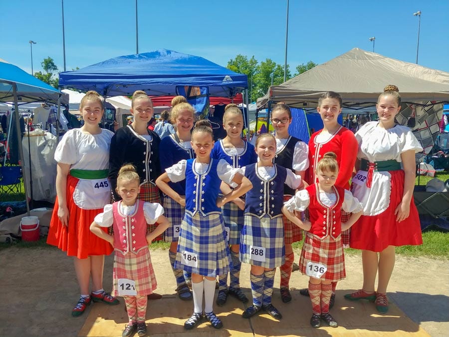 Blue Bonnet Lassies compete in various venues