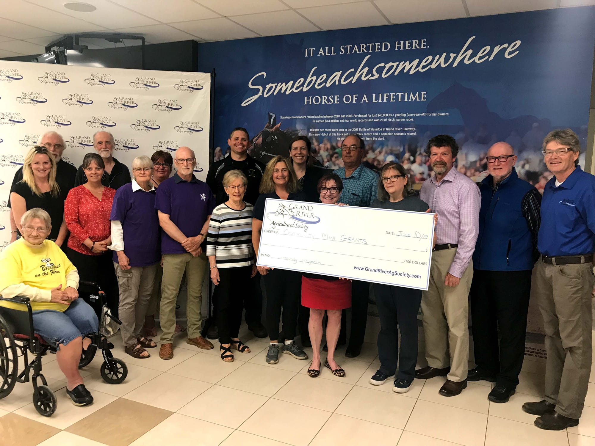 Grand River Agricultural Society shares with community