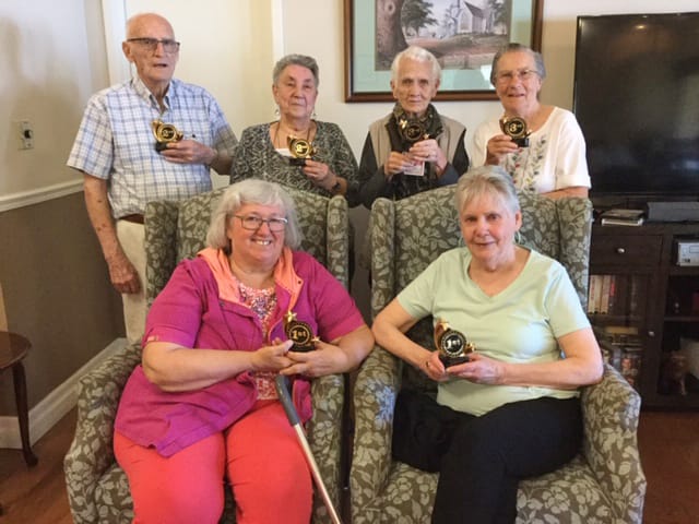 Annual euchre tournament hosted several seniors clubs