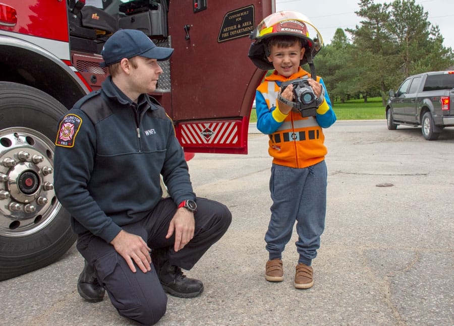Wellington North Fire Department hosted Fire Safety Day