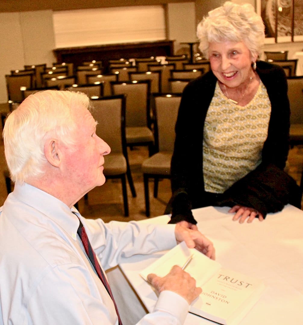 Johnson urges trust to build a better Canada