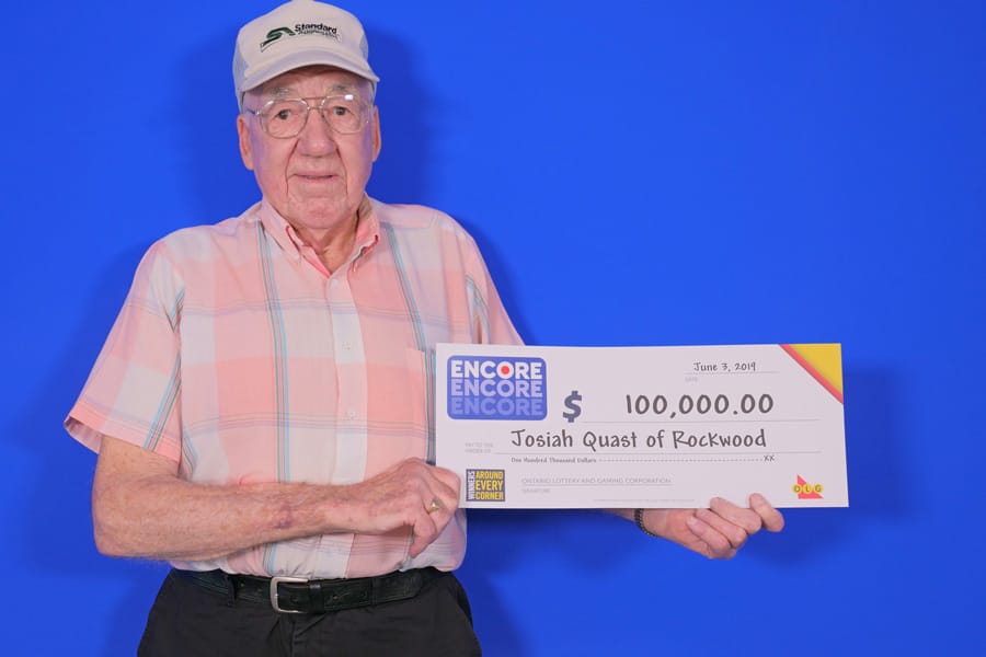 Rockwood man wins $100,000 with Encore in June 1 Lotto 6/49 draw