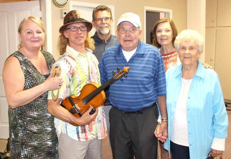 Haywards entertain at seniors lunch