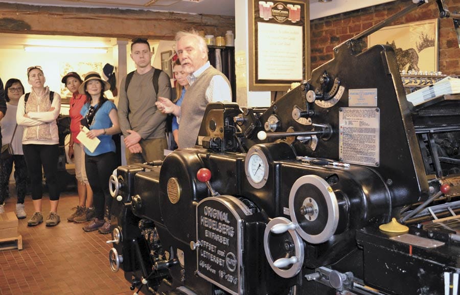 Erin hosted Doors Open event on June 8