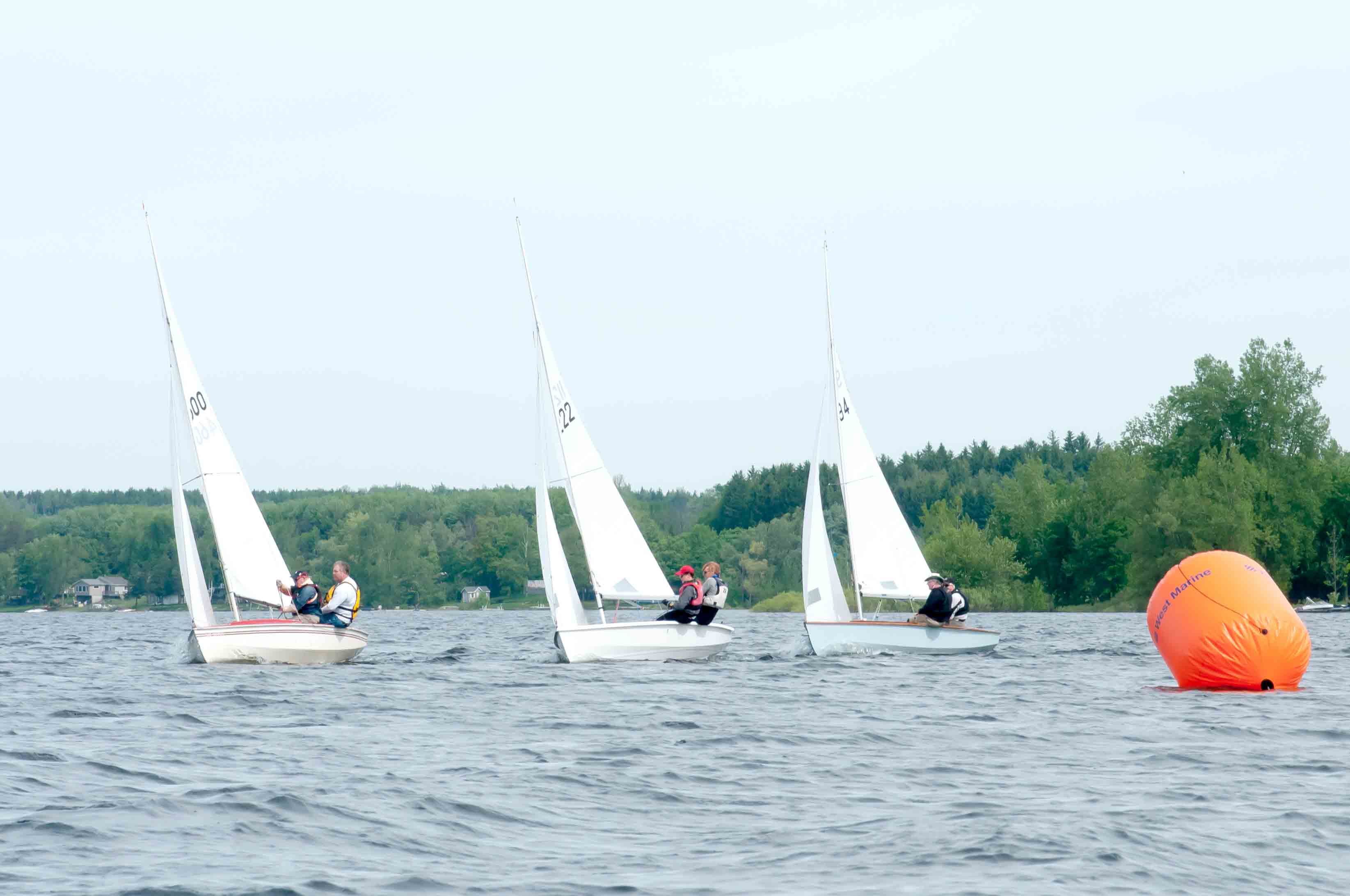 Participants set sail for Conestoga Sailing Club's annual Warm Water Regatta
