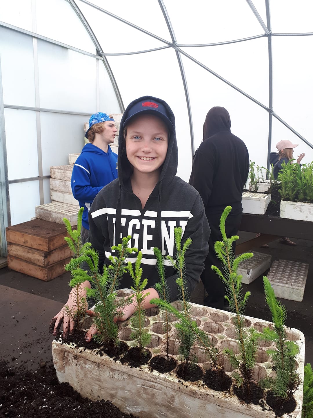 Maryborough Public School students visit tree nursery