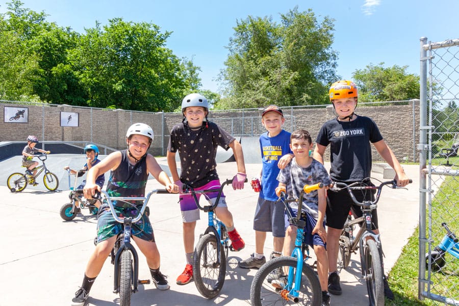 Second annual Tristan Jam BMX event was held at the Erin Bike Park