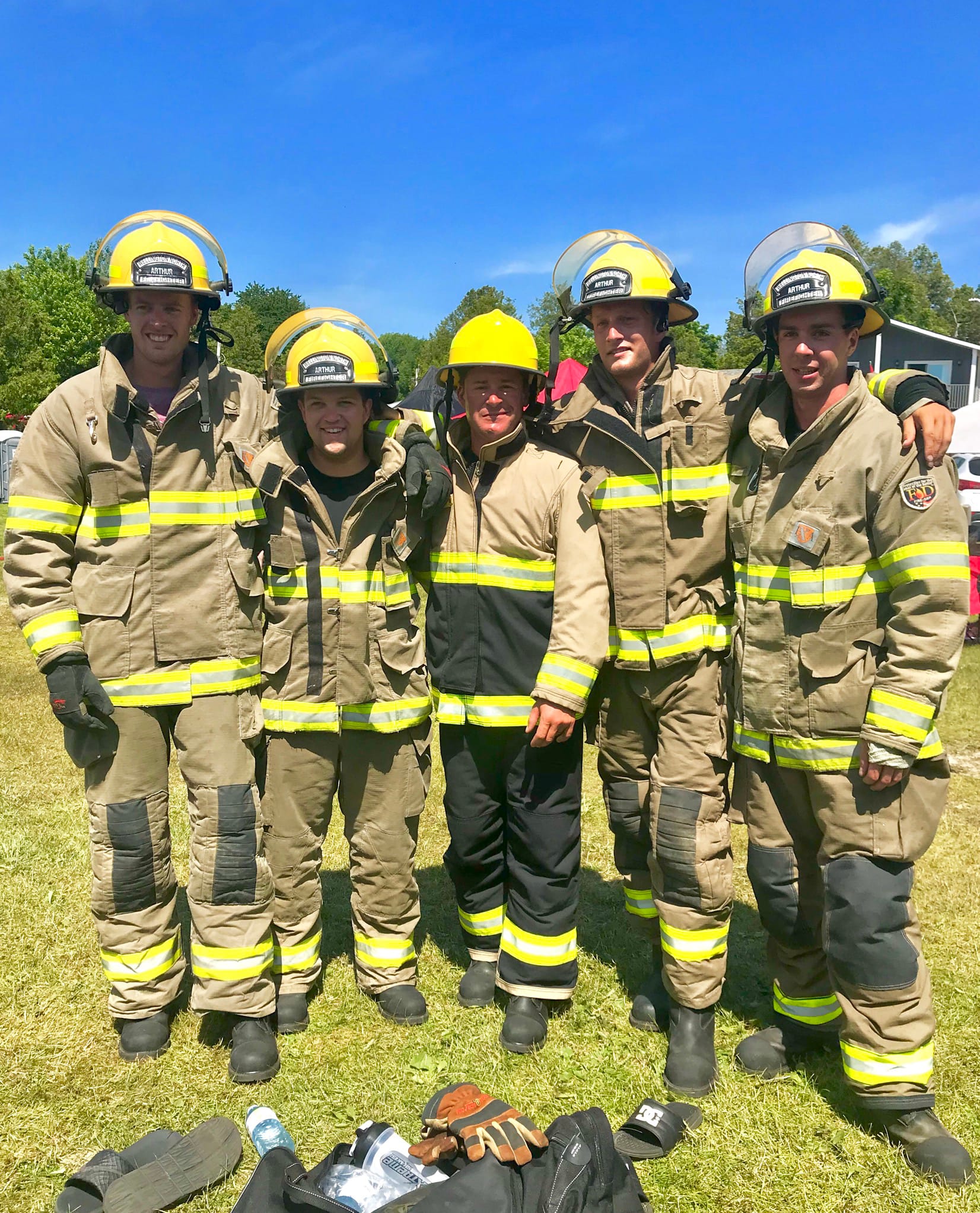 Arthur Firefighters make it to second round in Scott Firefit competition
