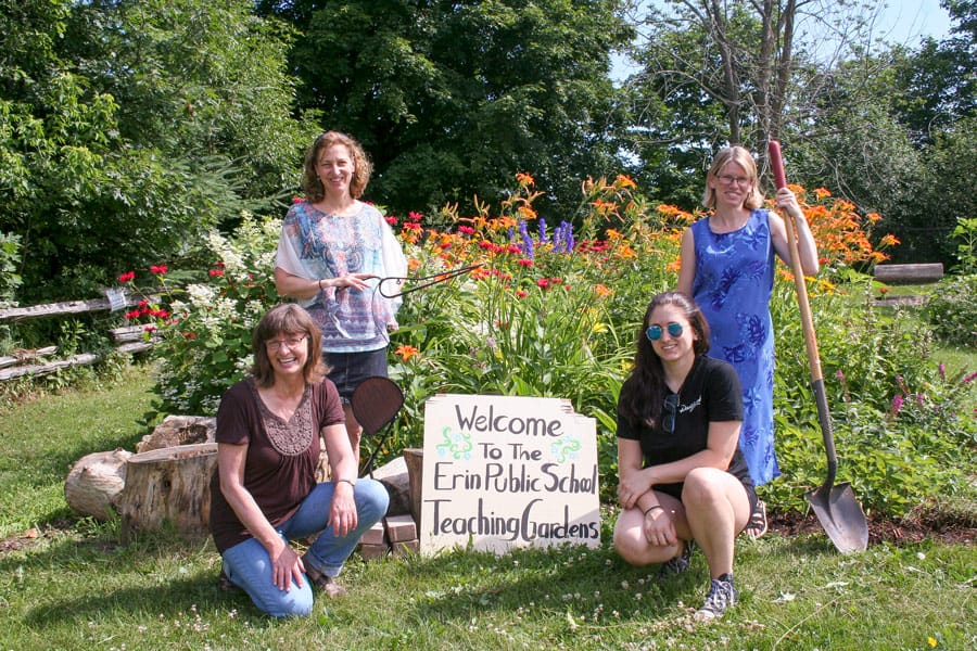 Garden party at Erin PS showcases a project that continues to grow
