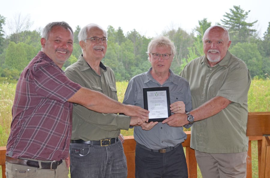 Teaching pavilion completed at Ignatius Old-Growth Forest