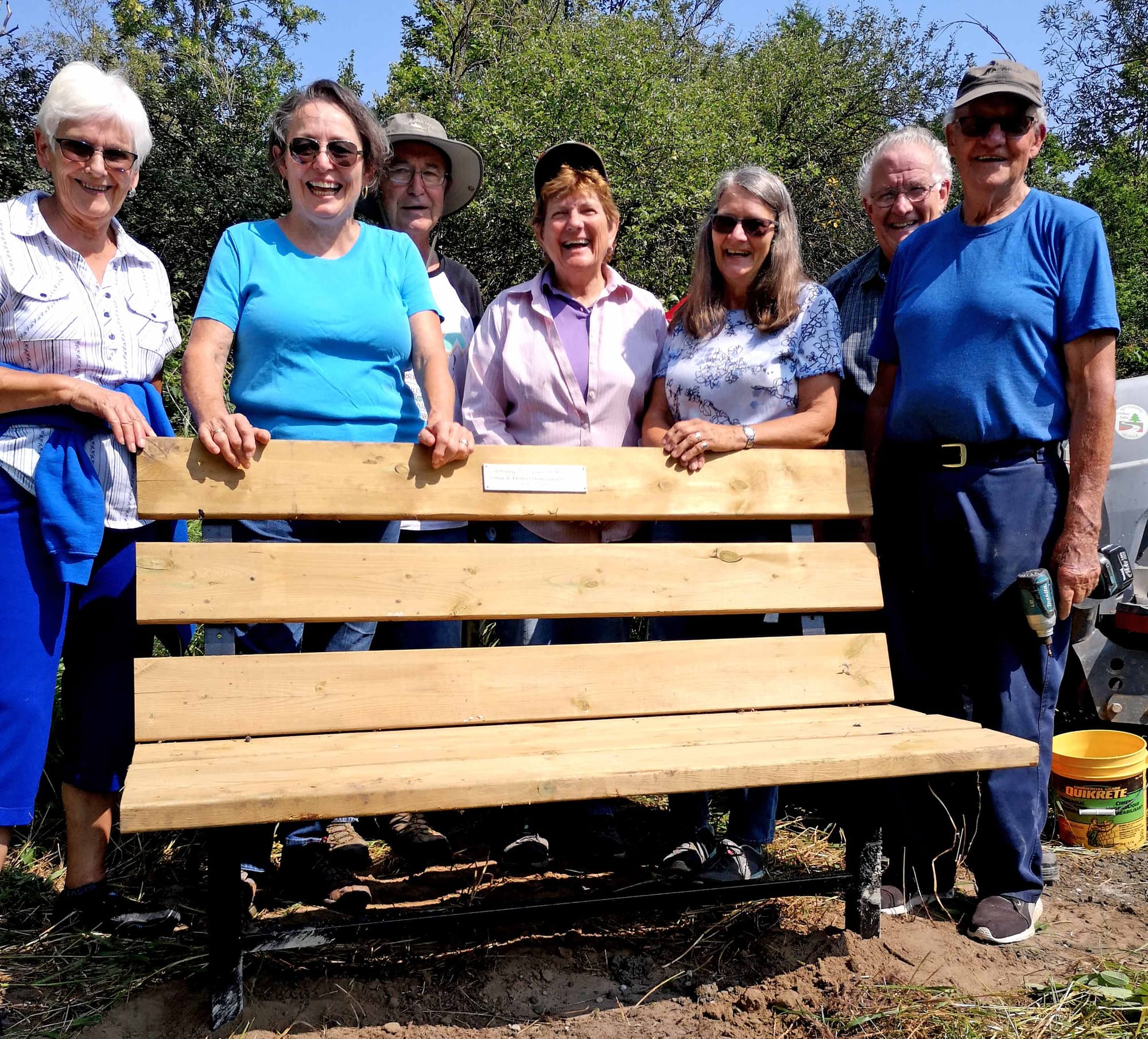 Arthur Horticultural Society bench donation recognizes 100 years of horticulture in town
