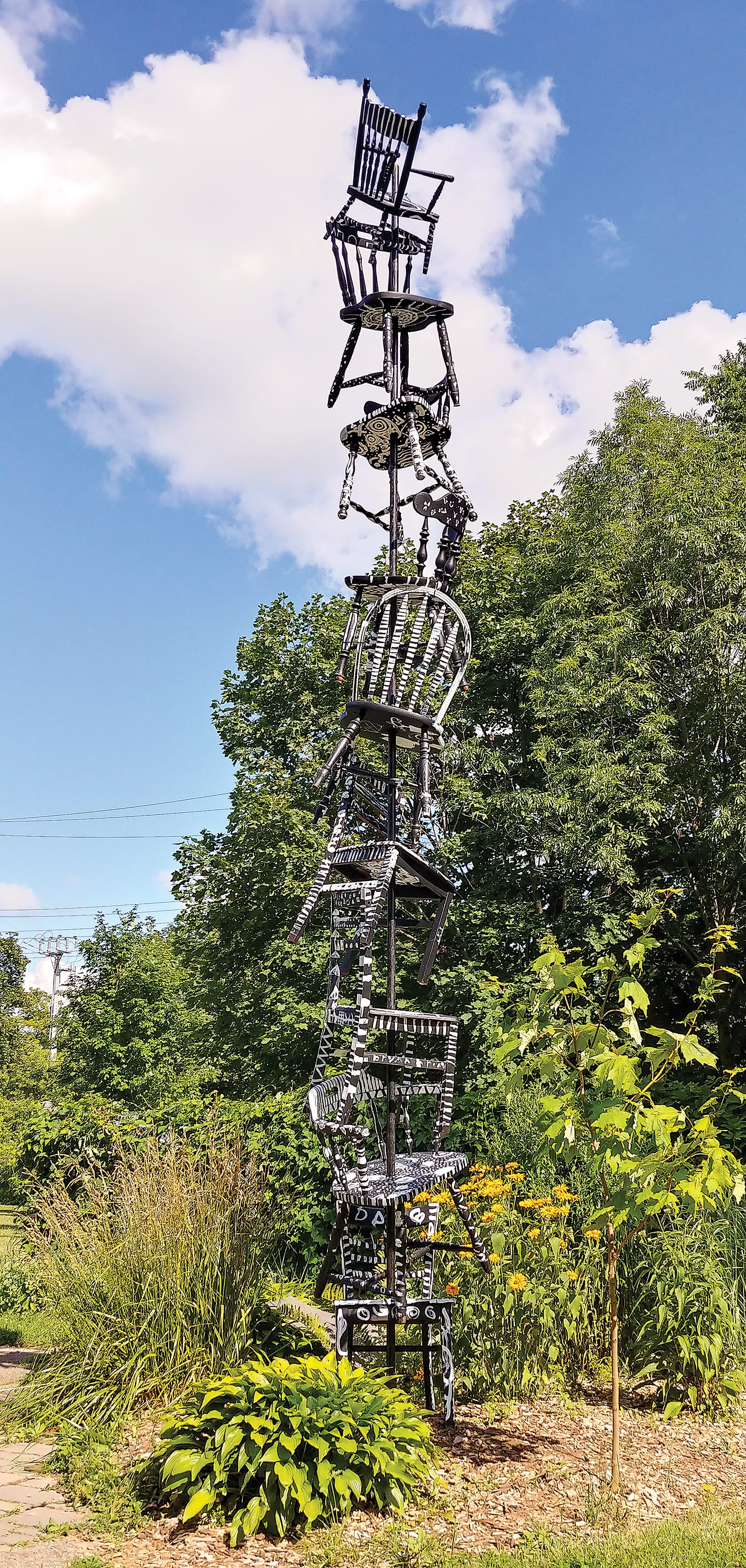 Chair sculpture