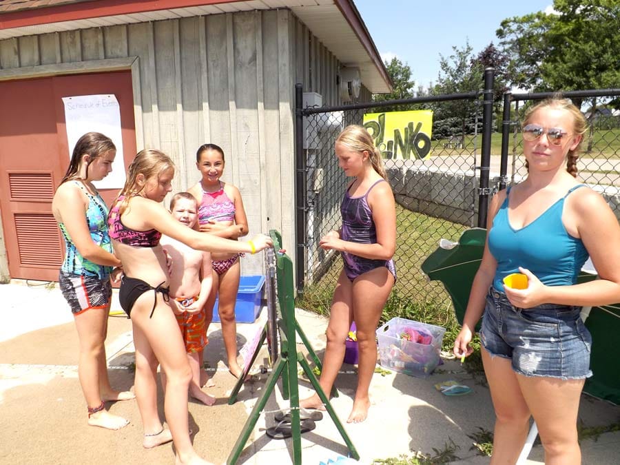 Pool carnival in Palmerston