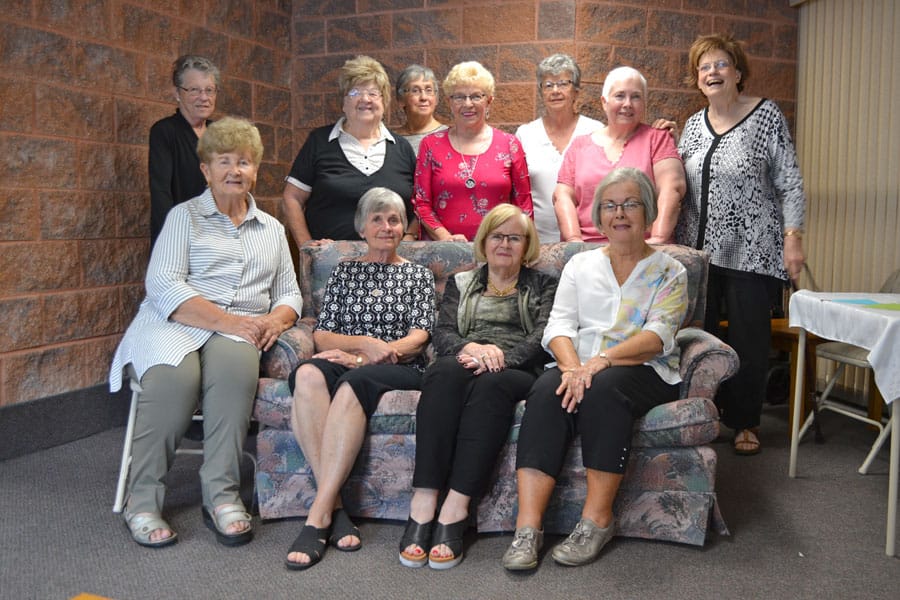 Alumnae gather for Fergus District High School Class of ‘58 reunion