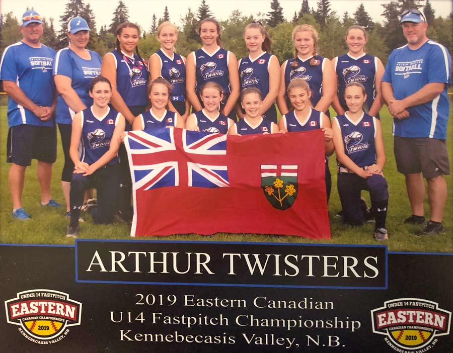 Arthur Twisters win Eastern Canadian title