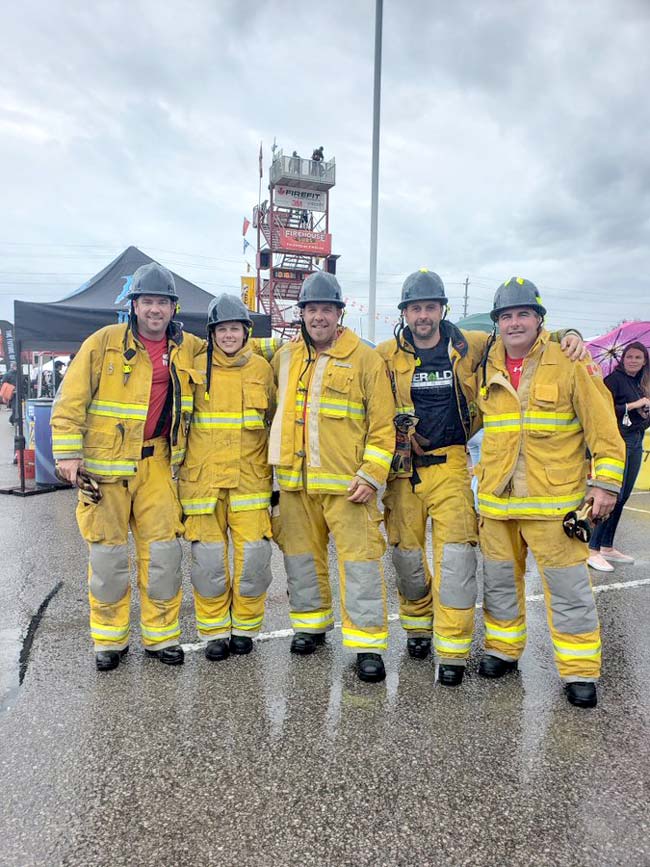 Minto firefighters placed 10th at FireFit Worlds and Canadian National Championships