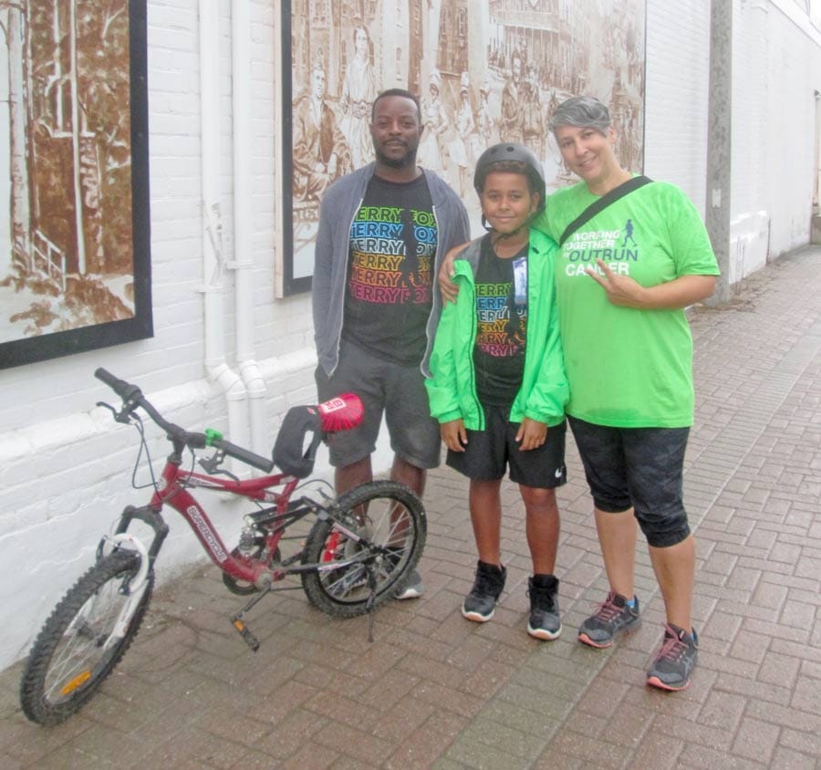 Rain didn't dampen spirits at Mount Forest Terry Fox Run