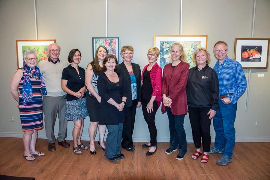The Power of 10 art show and sale continues at Milton's Holcim Gallery