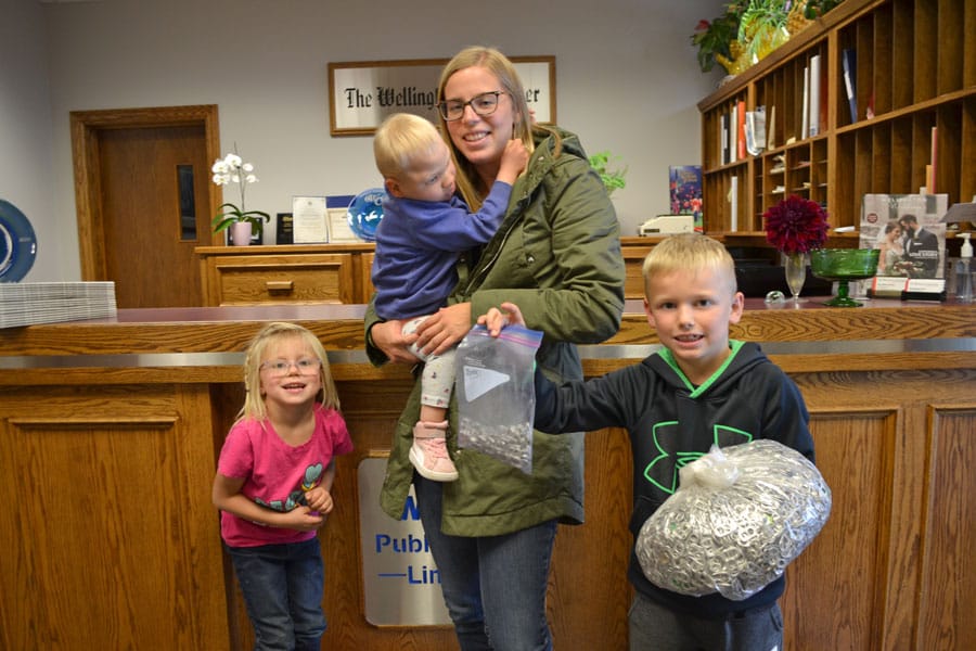 Local youth’s pop tab collection for sister raises about $3,000