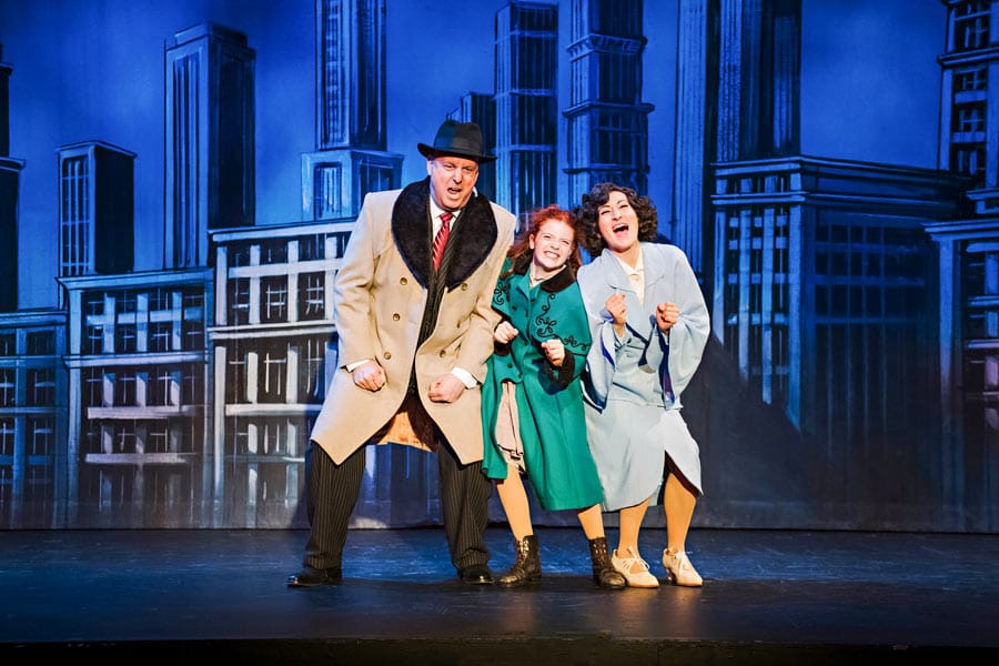 Annie on stage at Hamilton Family Theatre Cambridge until Oct. 27