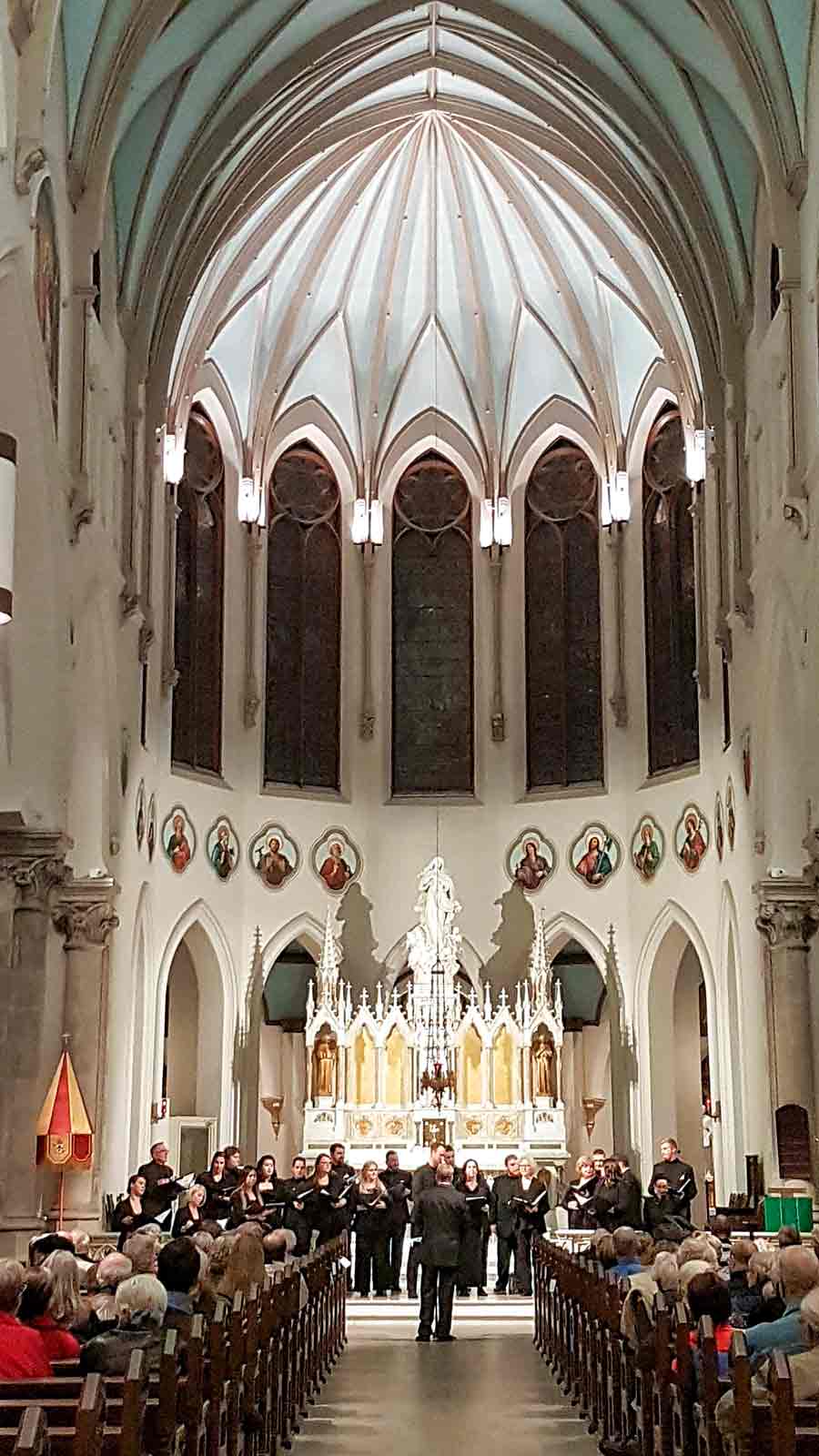 Edison Singers perform inaugural concert in Guelph