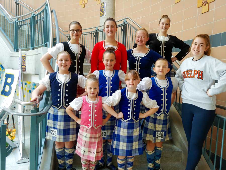 Blue Bonnet Lassies compete in three competitions