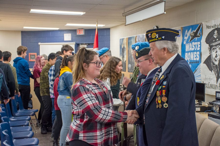 ‘We paid dearly’: Veterans discuss service during Guelph high school’s annual panel