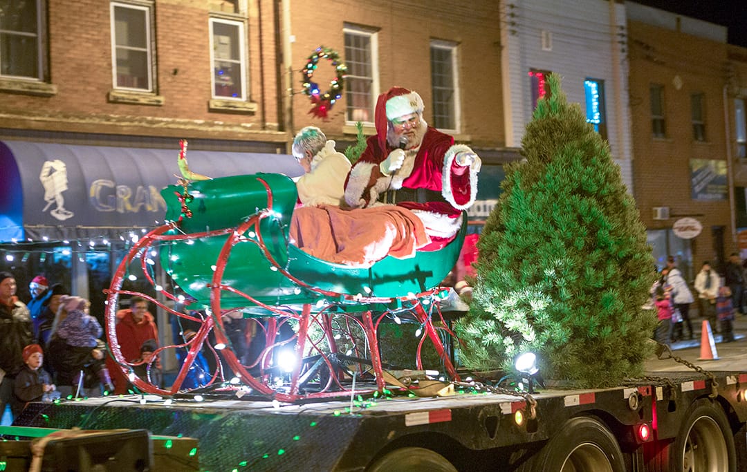 Mr. and Mrs. Claus will greet visitors at Grand Valley Christmas parade on Nov. 30