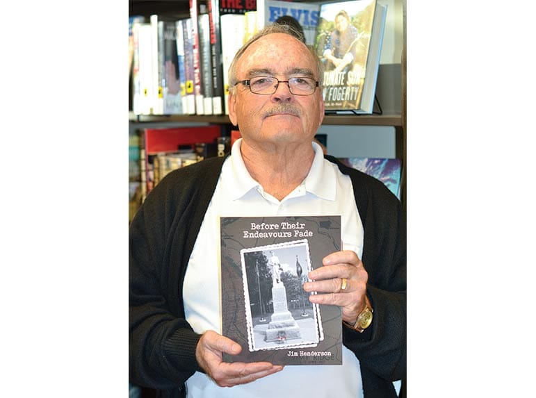 Palmerston native’s new book brings names on cenotaph to life